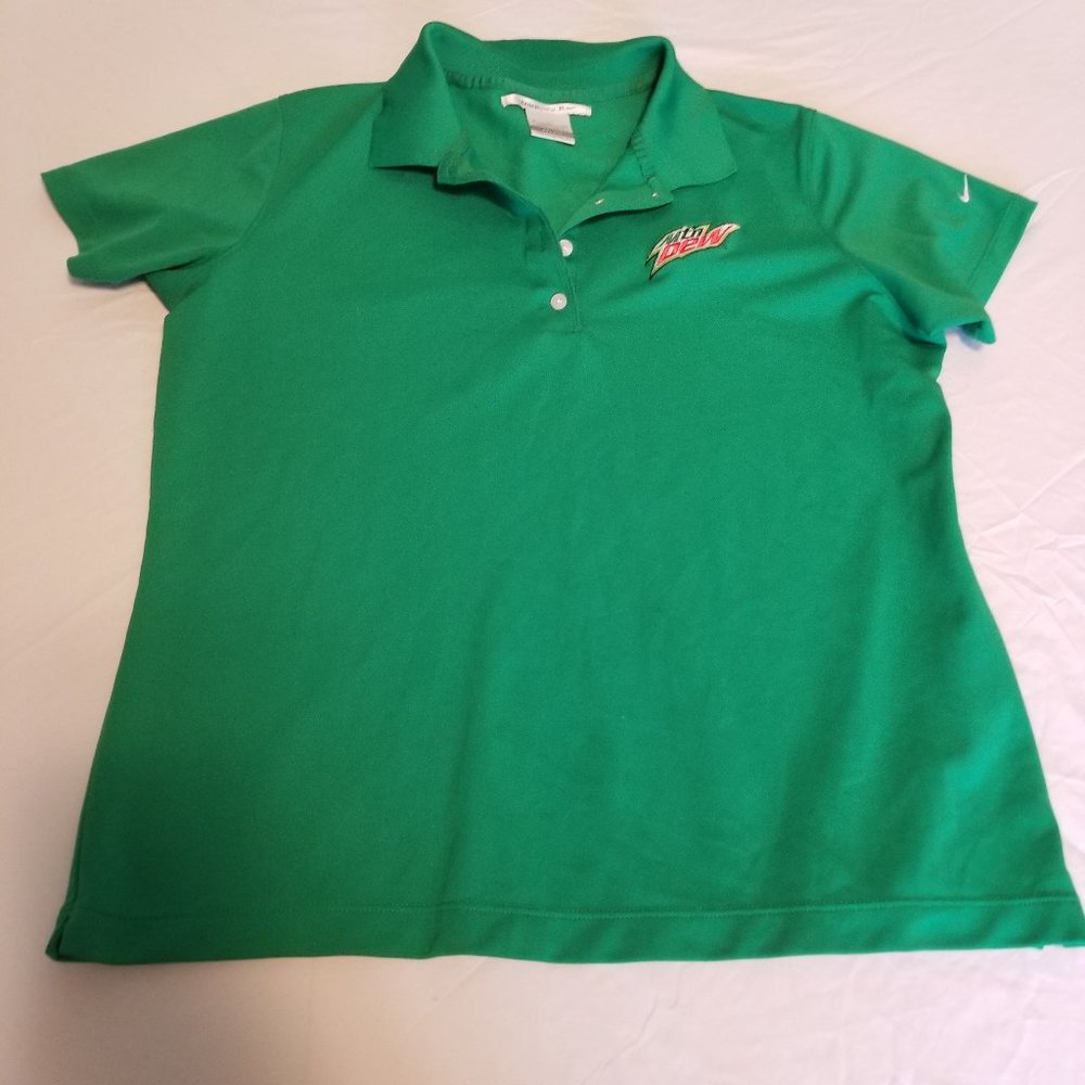 Nike Green Mountain Drew Polo T Shirt Women's XL
